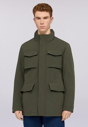 Trussardi Halflange jas - green trento
