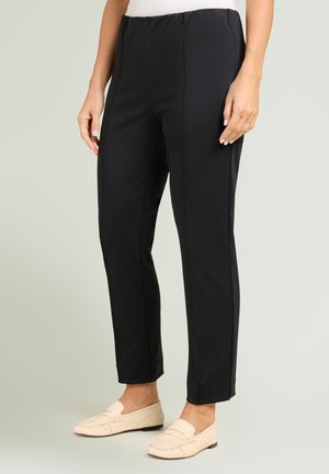 PULL ON STRETCH - Stoffhose - nero