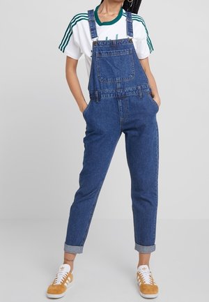 Straight leg -farkut - dark-blue denim