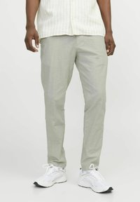 Jack & Jones Chino hlače - light green  light grey
