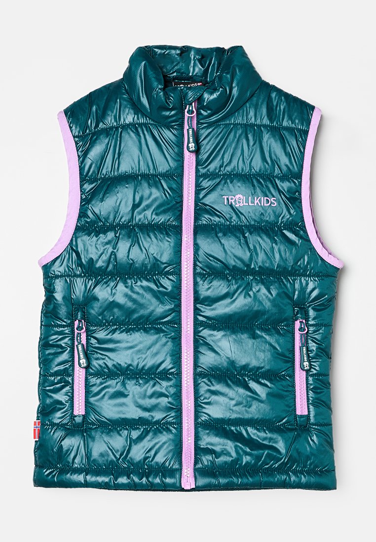 Trollkids Bodywarmer donkergroen Trollkids Bodywarmer donkergroen