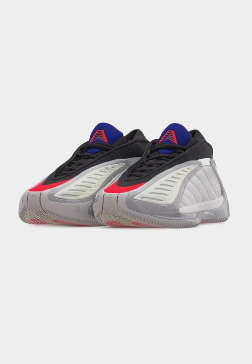 adidas ANTHONY EDWARDS 2 UNISEX - Zapatillas de baloncesto - footwear white/lucid red/silver-coloured metallic — foto 3