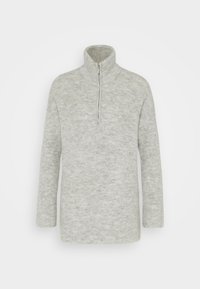 Selected Femme Stickad tröja - mottled light grey