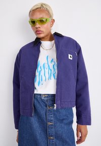 Carhartt WIP DETROIT JACKET - Könnyű dzseki - aura/black