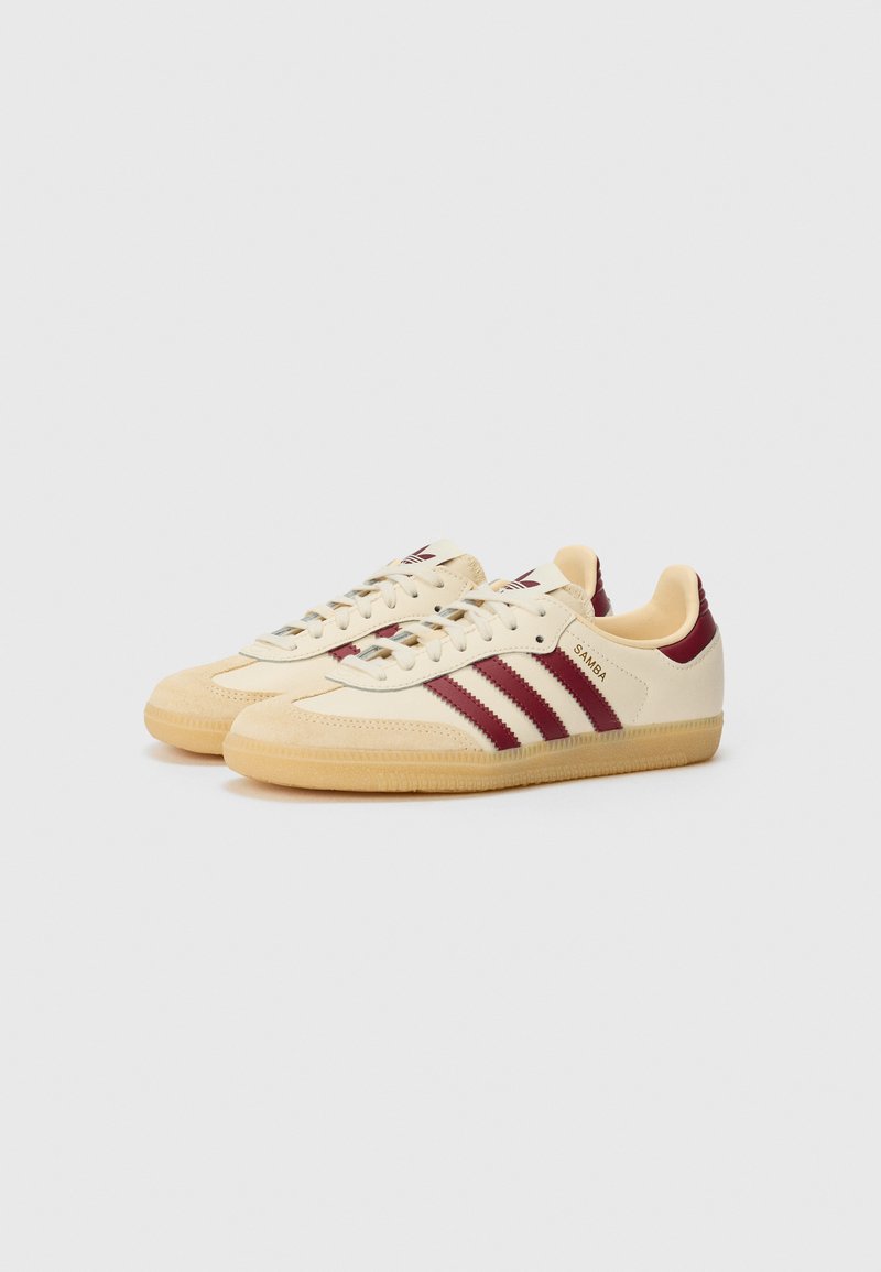 adidas Originals SAMBA OG UNISEX - Trainers - white/shadow red/gum/white -  Zalando