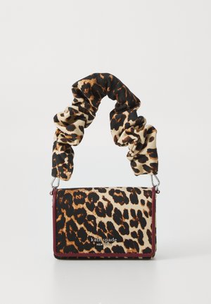 NATASHA DOWNTOWN LEOPARD FABRIC  CARD CASE  - Clutch - multicoloured
