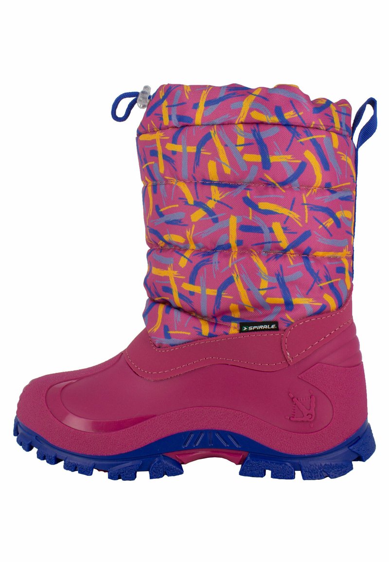 Kinder Booties | Spirale Gummistiefel fucsia/neonpink - RM60583 Kinder Booties | Spirale Gummistiefel fucsia/neonpink - RM60583