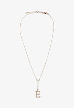 Letter e necklace rose gold Clearance