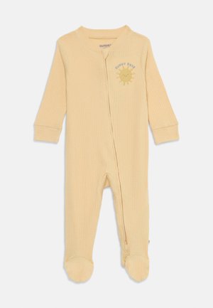 FOOTED COVERALL UNISEX - Grenouillère - marzipan