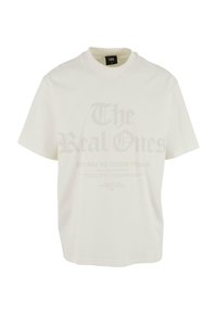 Fast and Bright REAL ONES TEE - T-shirts print - white