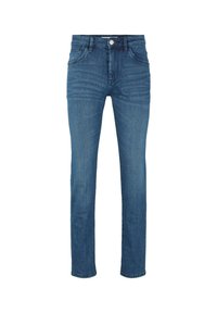 Unselected, used mid stone blue denim