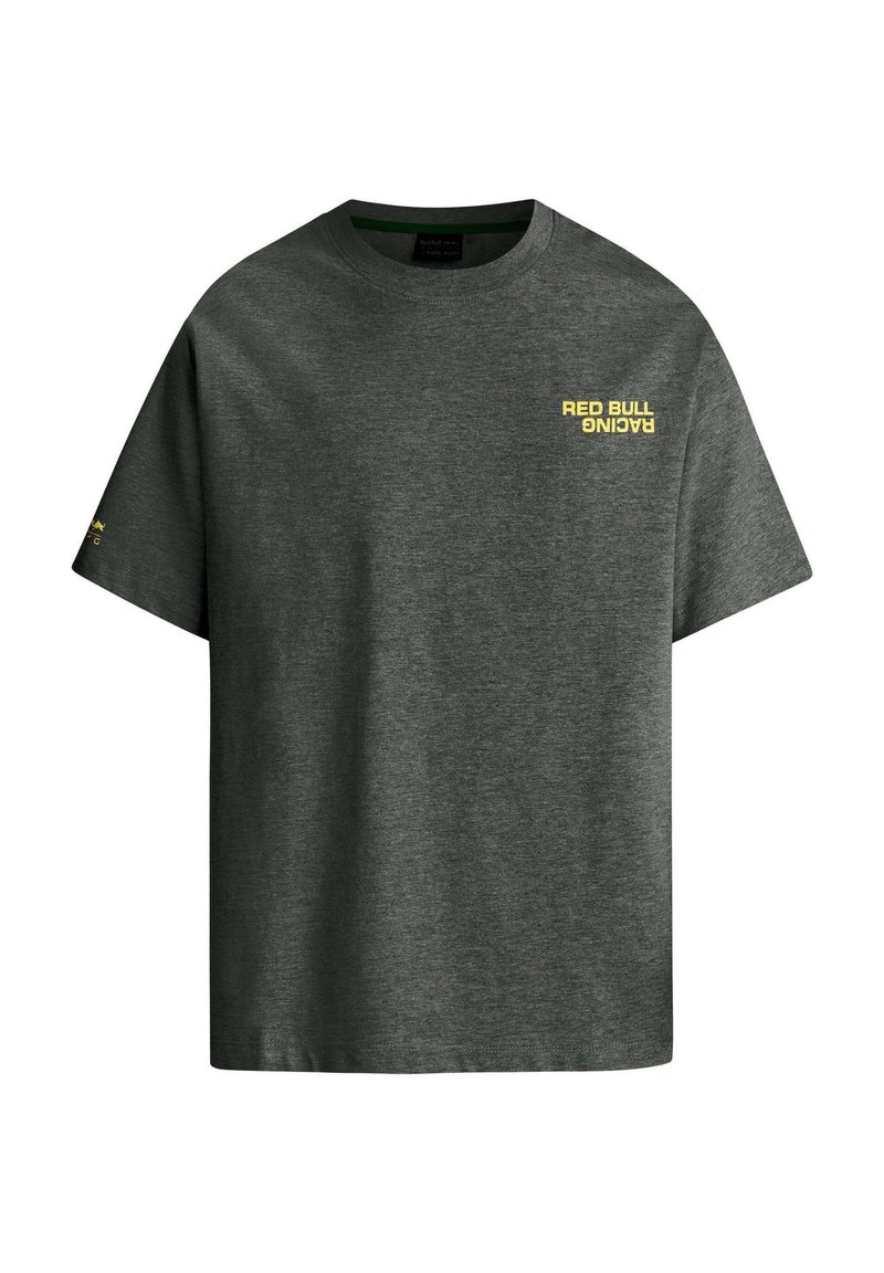 Red Bull Racing x Pepe Jeans T-shirt print donkergrijs