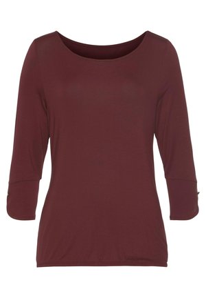 LASCANA, 3/4 SLEEVE - Long sleeved top - beere