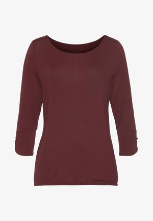 LASCANA, 3/4 SLEEVE - Long sleeved top - beere
