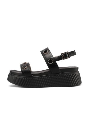 Queen Helena, X34-97 - Sandalias con plataforma - nero