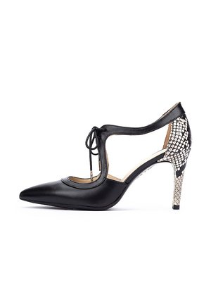 THELMA - Sandalias de tacón - black