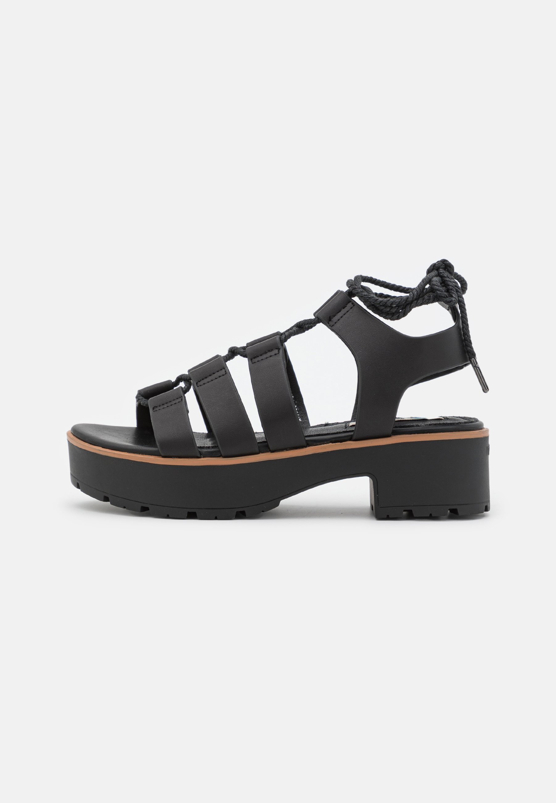 mtng CURIE - Platform sandals - black - Zalando.co.uk