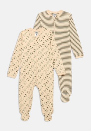 UNISEX 2 PACK - Pidžame - sand/mint