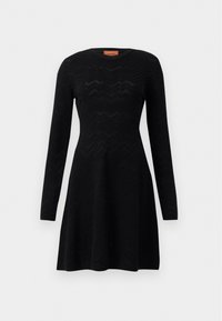 Vald, solid color black