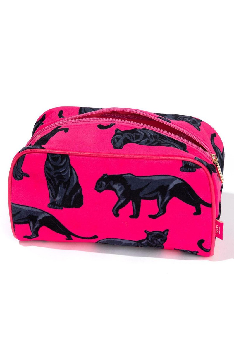 Chelsea Peers HOT JAGUAR MAKEUP Wash bag bright pink/pink Zalando.de