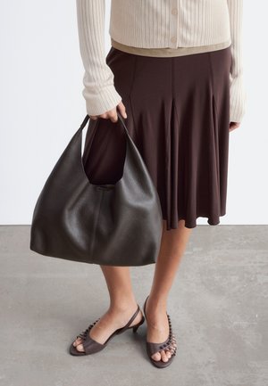 & OTHER STORIES, CLASSIC - Tote bag - brown