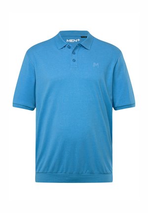 Men Plus, Poloshirt - sky blue