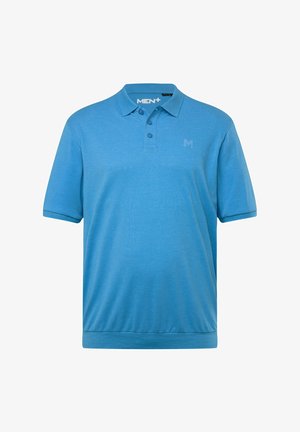 Men Plus, Poloshirt - sky blue