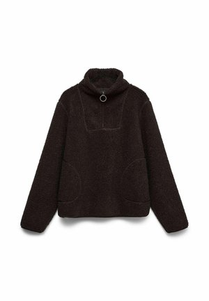 Vero Moda Curve, ANORAK VMCFLASH ANORAK - Veste polaire - chocolate torte