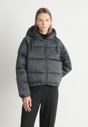 Tommy Jeans TJW VAIL STARDUST PUFFER - Winter jacket - black mountain