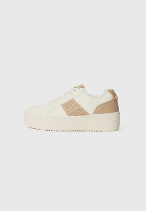 Baskets basses - white/champagne