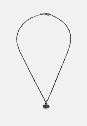MAYFAIR SMALL PENDANT UNISEX - Necklace - gunmetal/jet hematite