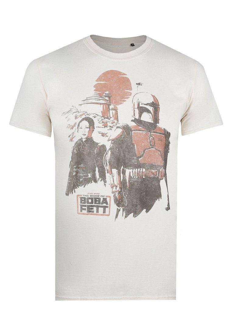 Star Wars T-shirt print crème