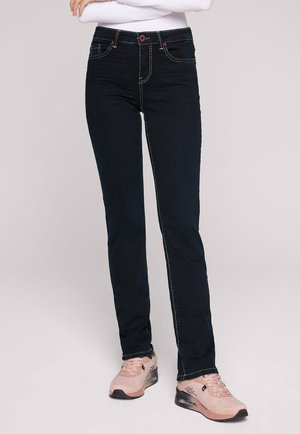 JEANS RO:MY MIT GERADEM BEIN - Straight leg jeans - blue black