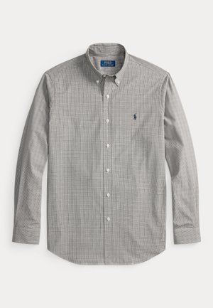 Polo Ralph Lauren, CUSTOM FIT CHECKED STRETCH POPLIN SHIRT - Chemise - nutmeg brown white