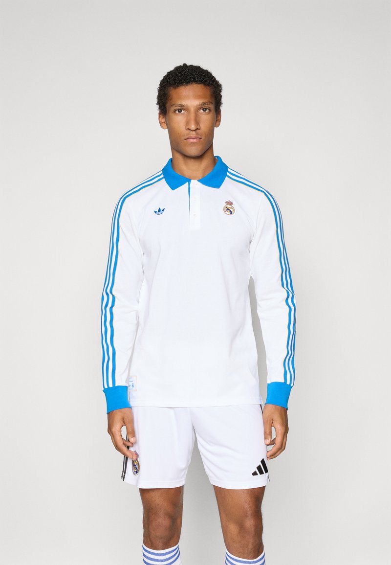 adidas Originals REAL MADRID ICON - Klubbklær - white/bluebird