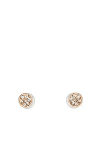 Naušnice - rose gold-coloured/crystal