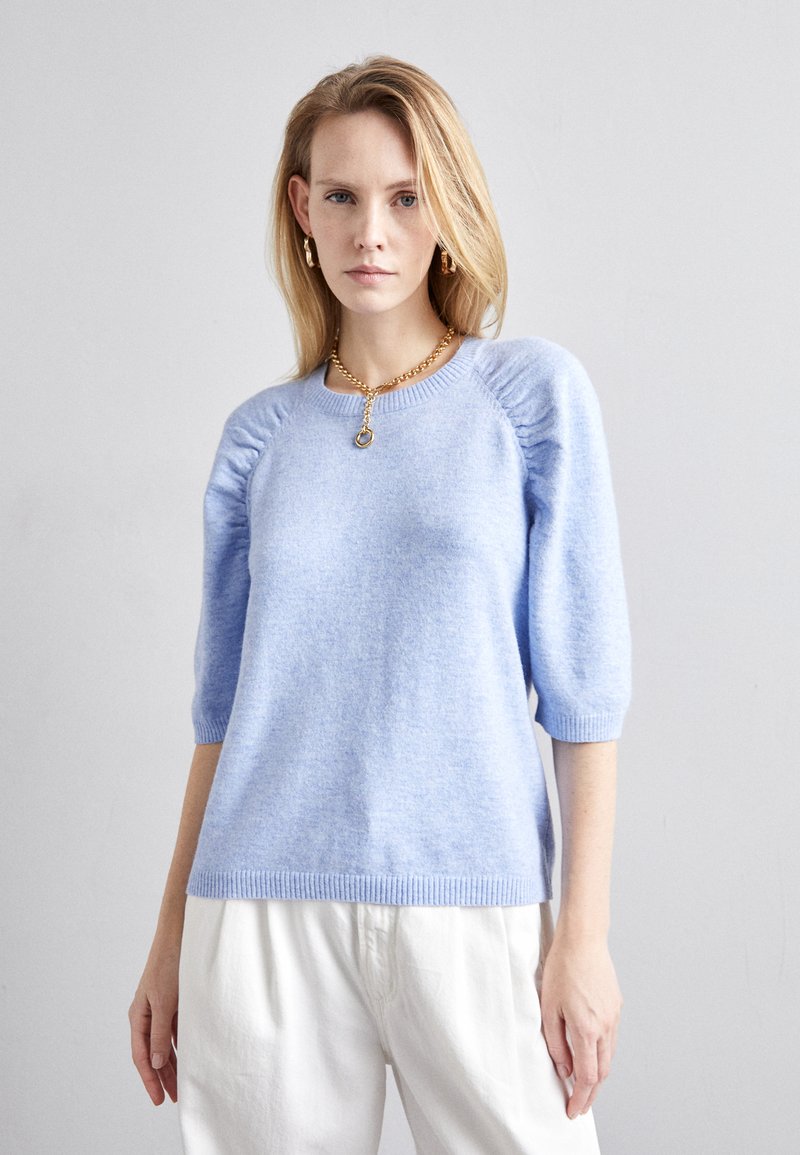 MUNTHE - MANYA - Jumper - light blue, Enlarge