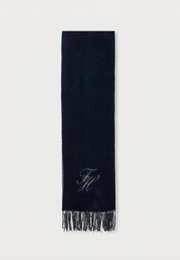 SCRIPT SCARF - Scarf - space blue