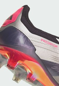 adidas Performance PREDATOR ELITE FT FG - Futbola apavi, cieta zeme - platinum metallic   aurora black   carbon