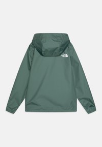 The North Face TEEN ZIPLINE RAIN JACKET - Vandeniui atspari striukė - duck green