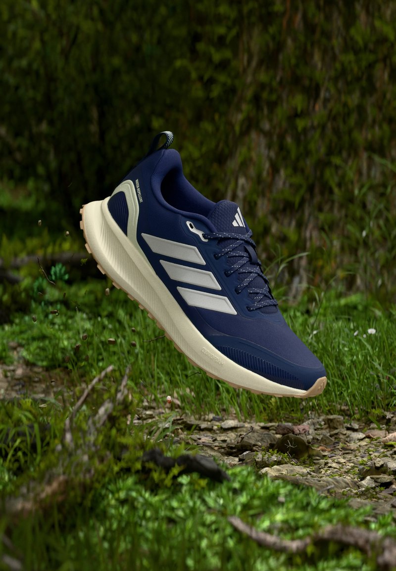 adidas Performance RUNFALCON 5 TR - Trail running shoes - dark blue ...
