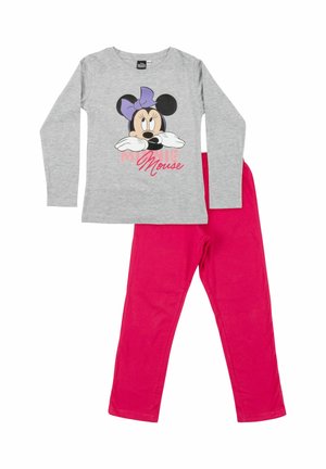 SET - Pyjama set - grau/pink