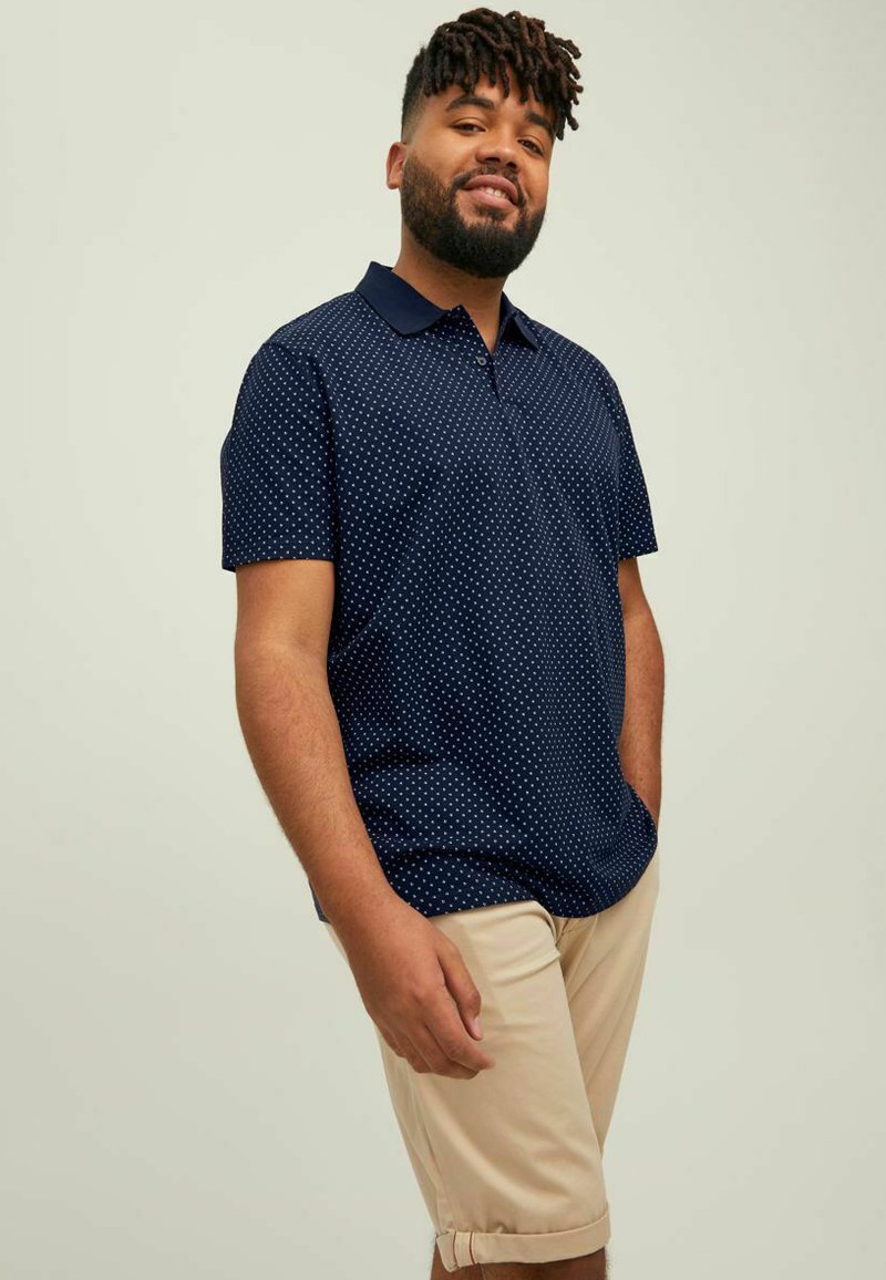 Jack & Jones PLUS SIZE Poloshirt navy blazer/dunkelblau Zalando.ch