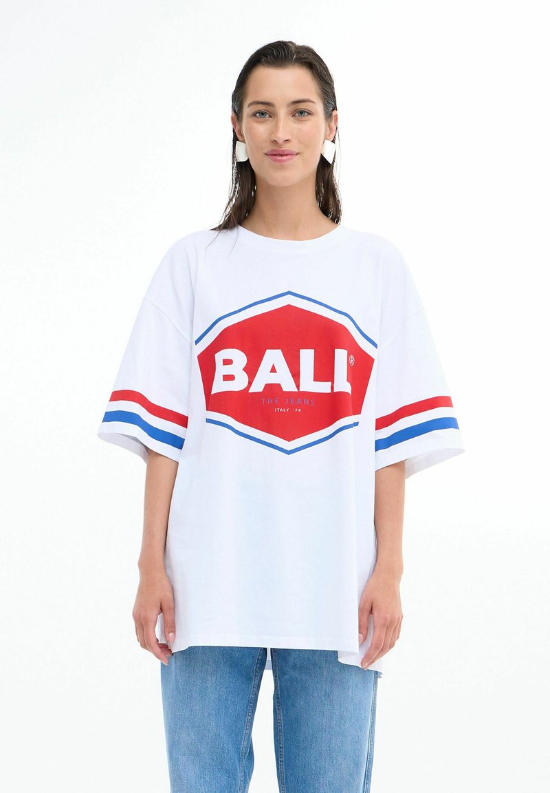 BALL BANOEMI OZ TEE - T-shirts print - chinese red