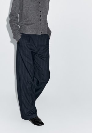 Massimo Dutti Pantaloni - dark blue