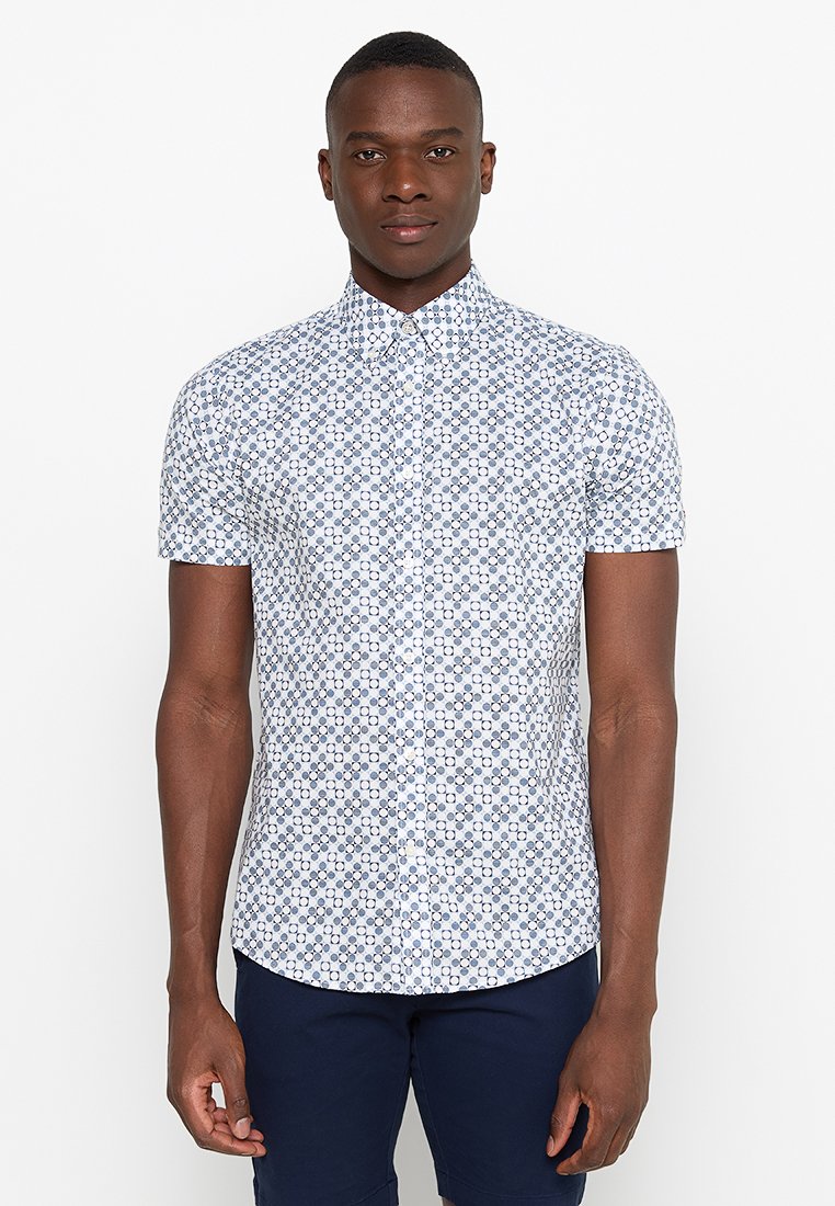Ben Sherman Overhemd blauwgrijs