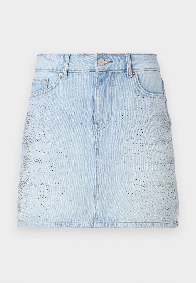 Only Jeansrok lichtblauw denim Only Jeansrok lichtblauw denim