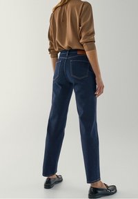 Massimo Dutti Jeans slim fit - dark blue