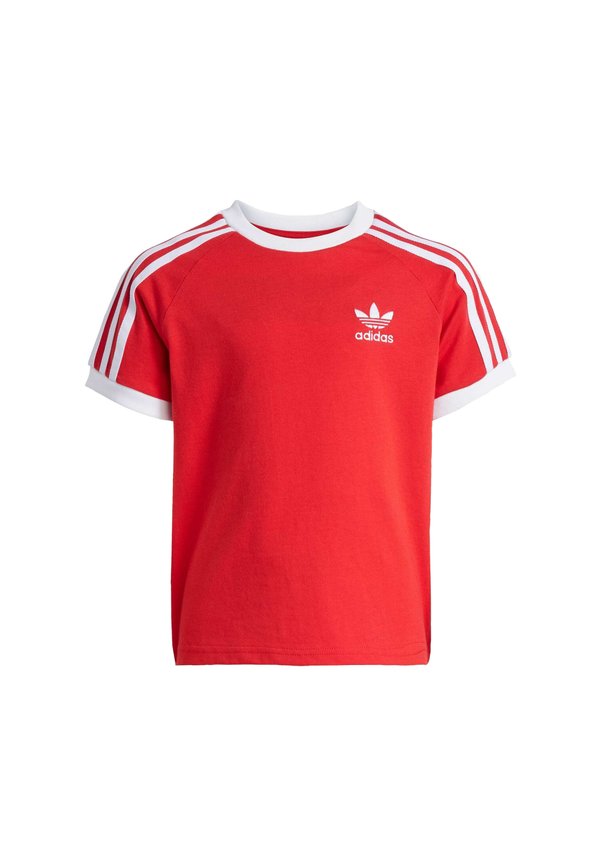 STRIPES TEE - Print T-shirt - better scarlet3