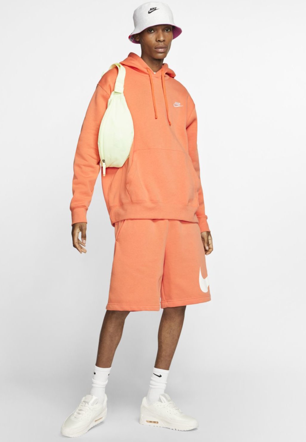 nike orange trance shorts